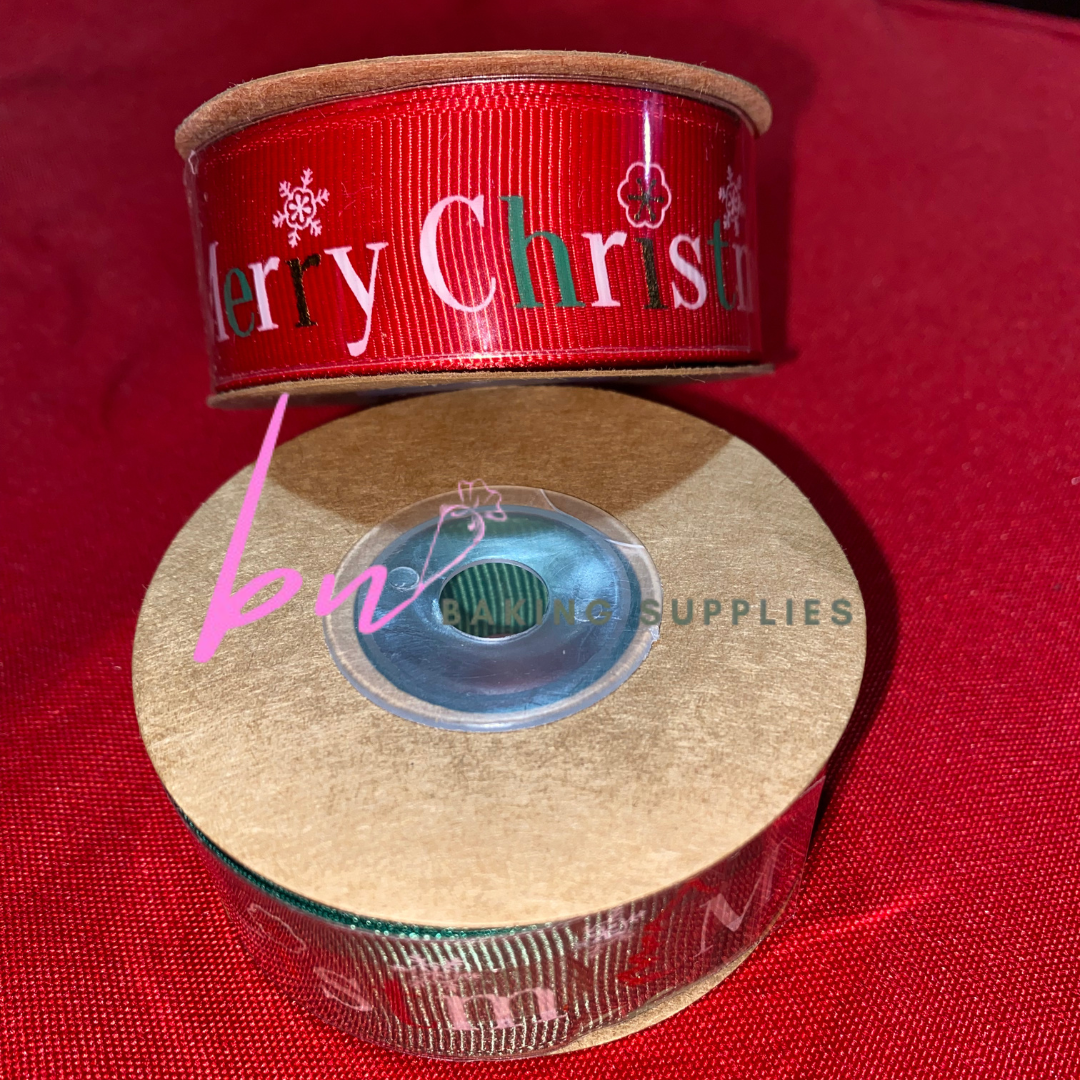 Merry Christmas Ribbon