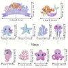 Mermaid Ocean Life Cake Toppers
