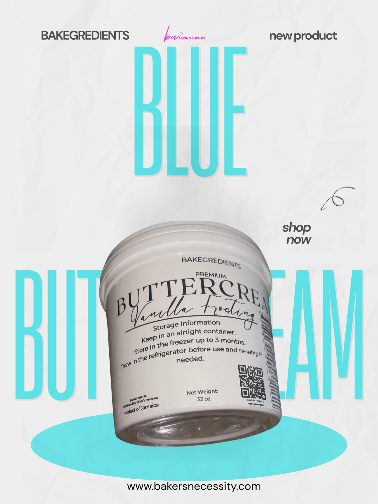 Buttercream by BakeGredients