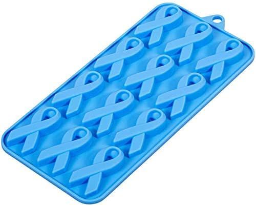 Wilton Breast Cancer Cause Ribbon Silicone Moulds