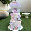 Mermaid Ocean Life Cake Toppers