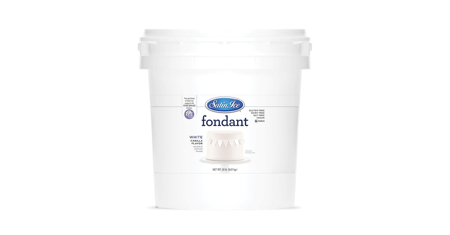 Satin Ice White Fondant