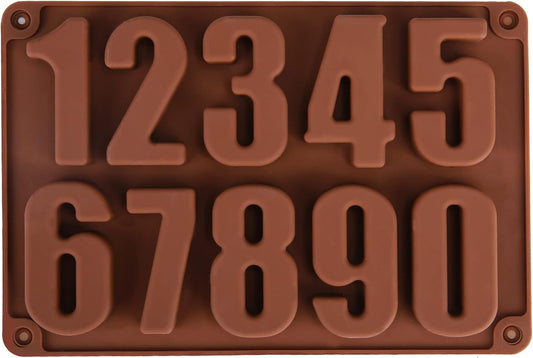 Number Silicone Mould