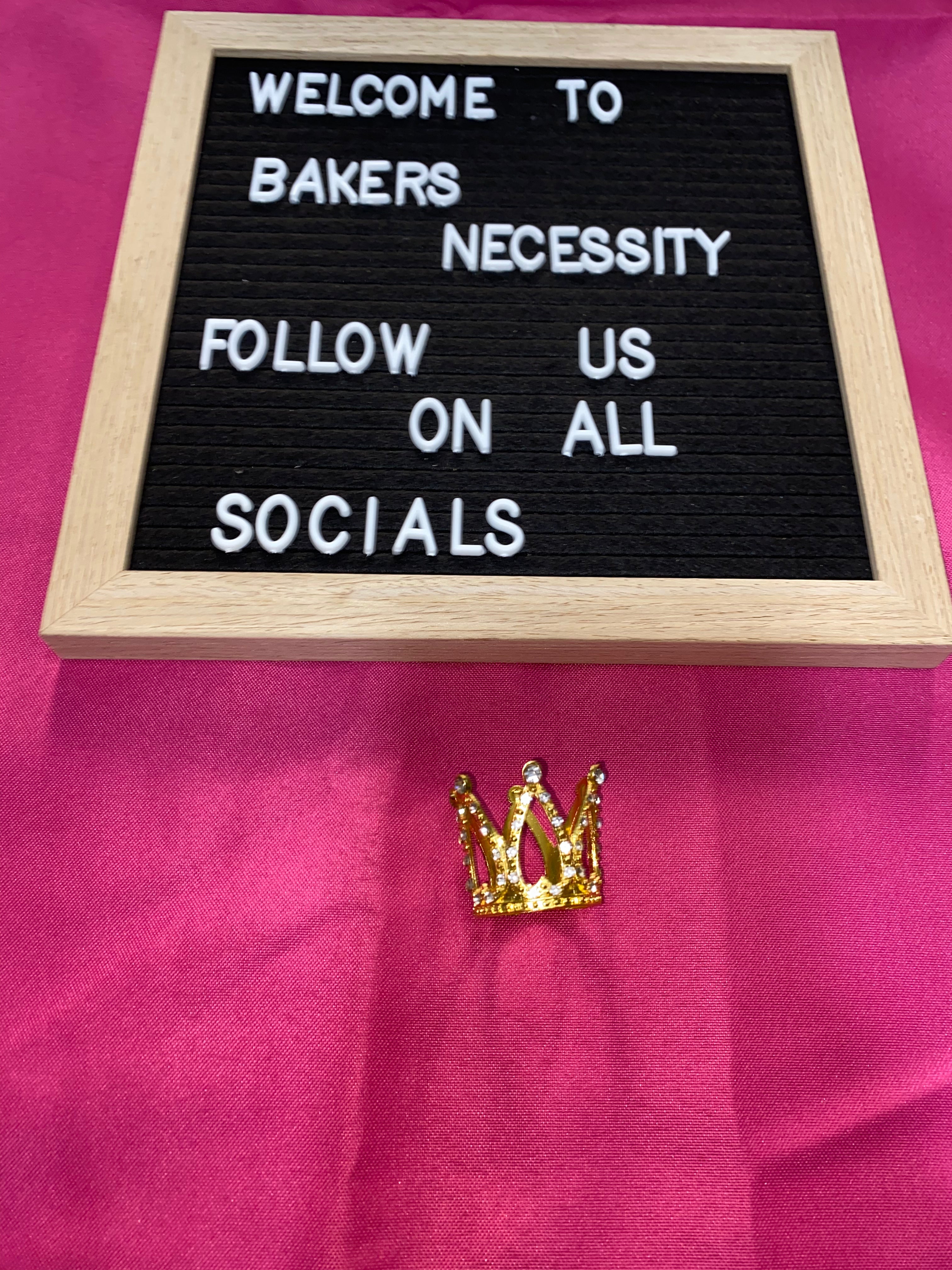 Mini Cake Crown
