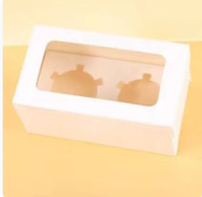 2 Cavity Cupcake Box