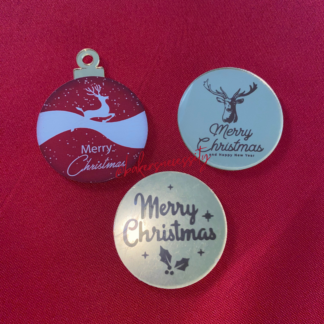 Christmas Cake Charm