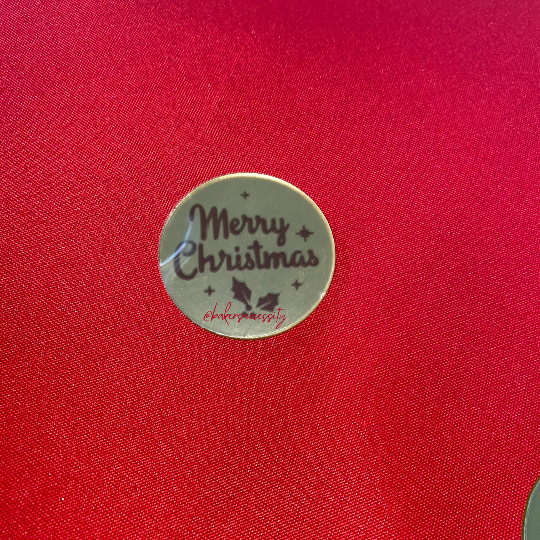 Christmas Cake Charm