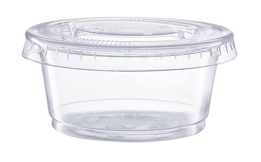 2oz Clear Portion Cup with Lid
