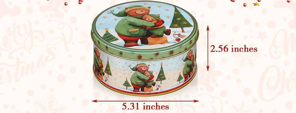 Empty Christmas Cookie Tins