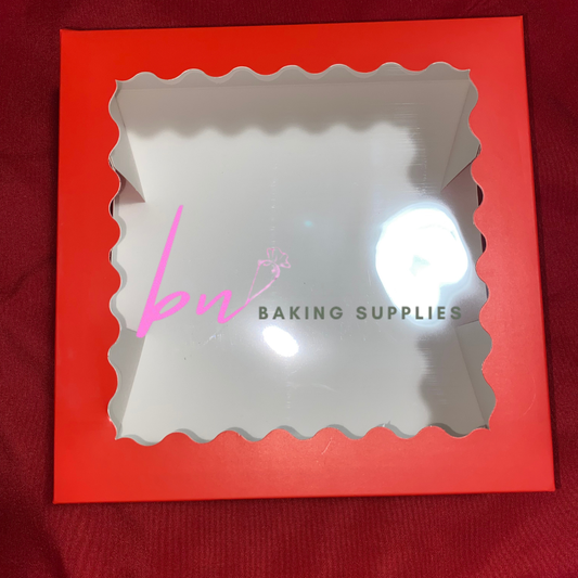 Baker's Christmas Cake Box