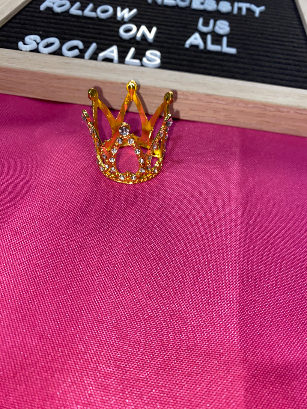 Mini Cake Crown