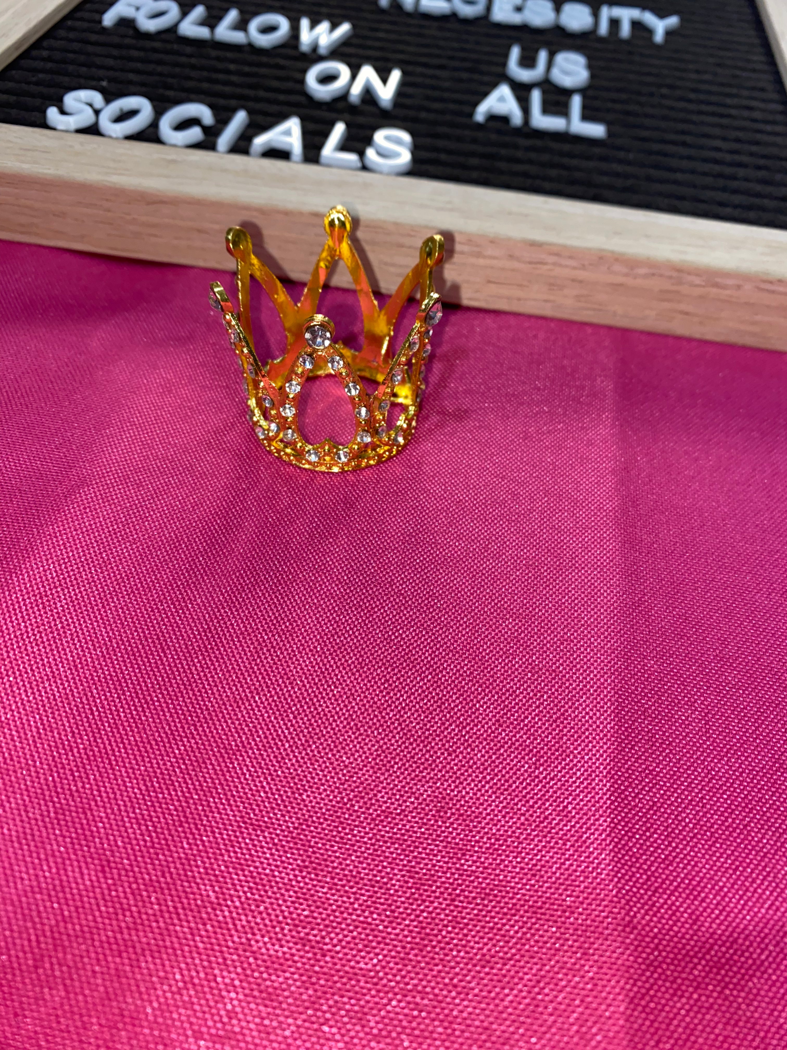 Mini Cake Crown