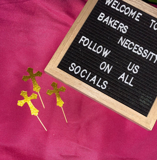 Cross Cake Topper