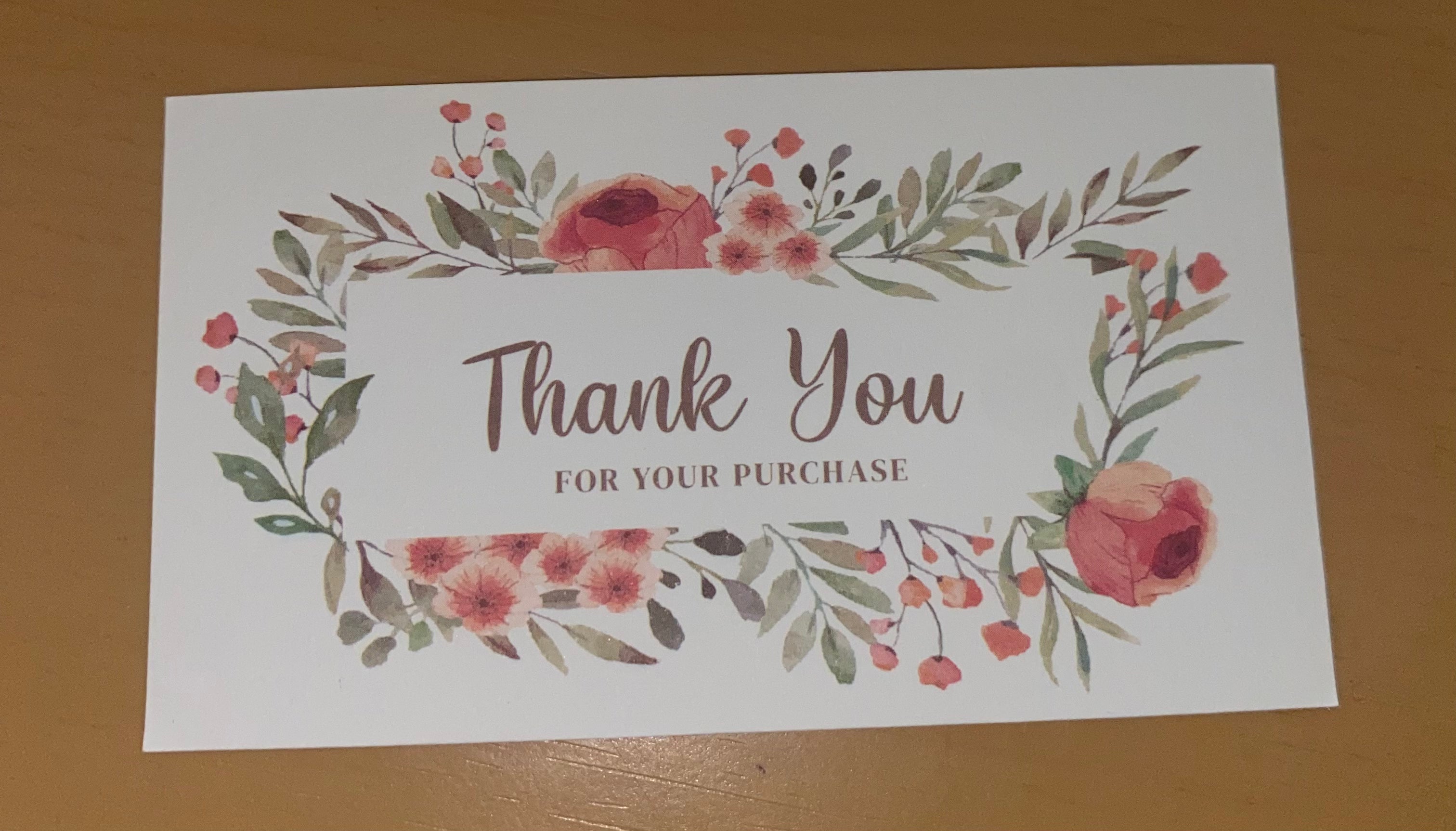 Thank You Card