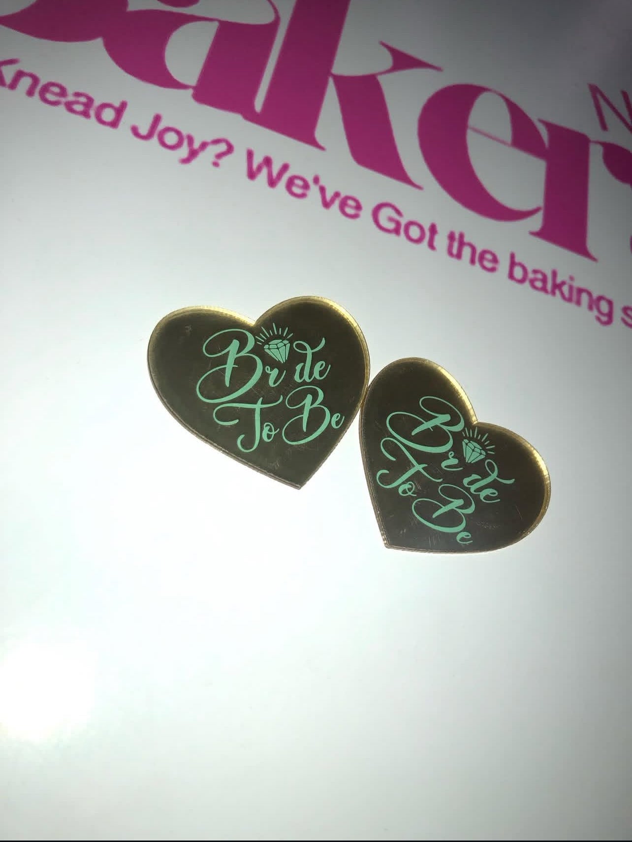 Bride to Be Cake Charm
