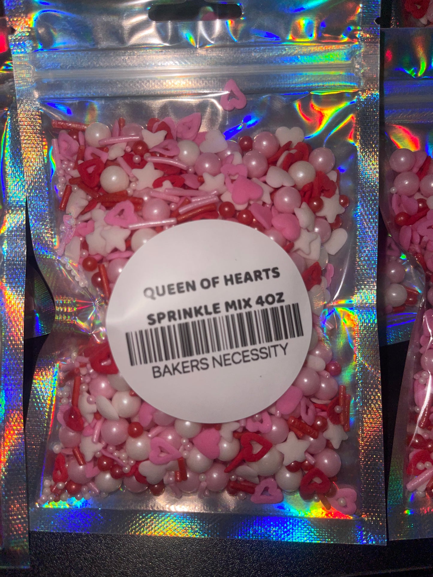 Queen of Hearts Sprinkles Mix