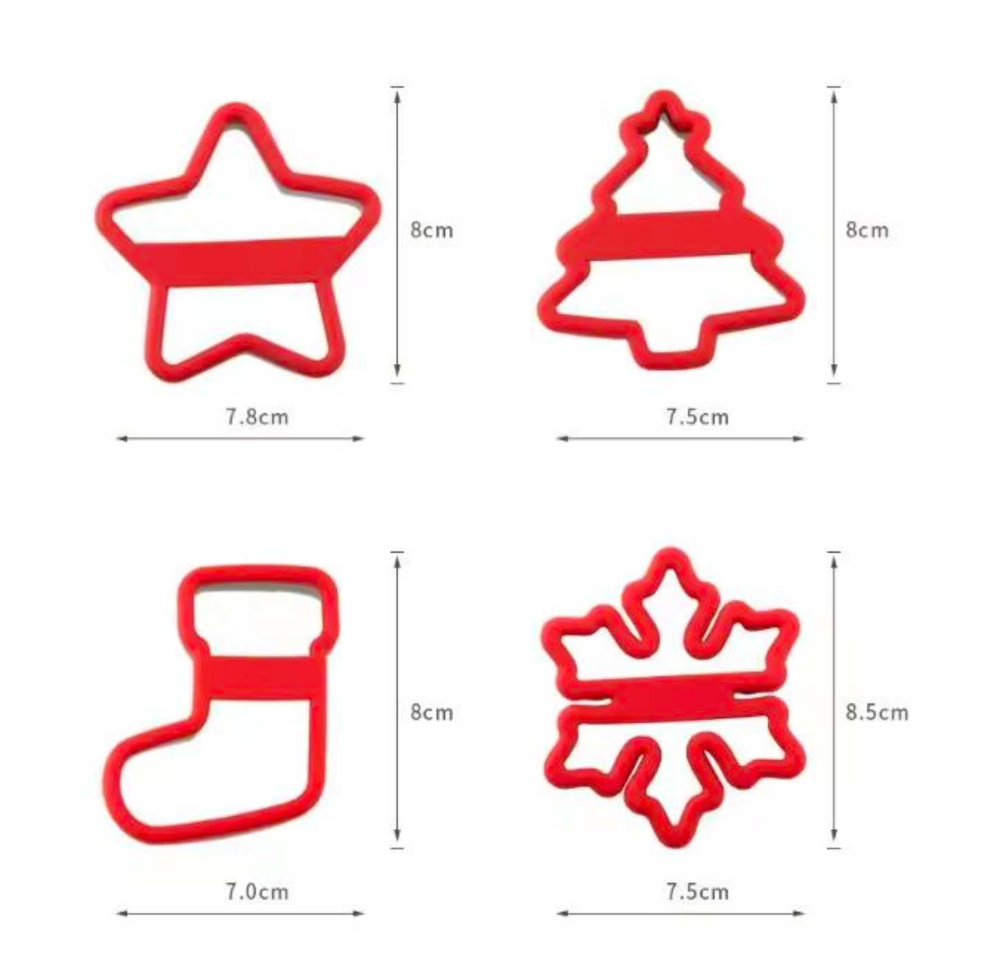 Christmas Stainless Steel Cookie Cutter