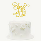 Bless This Child Cake Topper