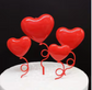 Free-fold Heart Shaped Cake Toppers
