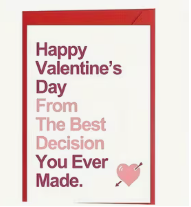 Valentine's Card & Envelope