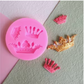 Crown Fondant Silicone Mold