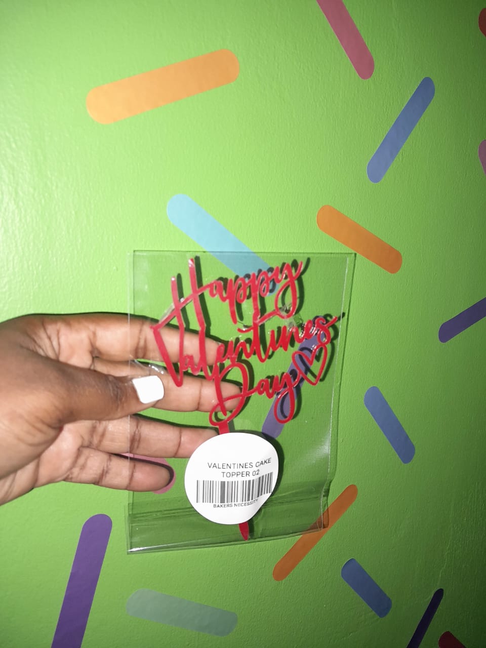 Valentine's Cake Topper -02