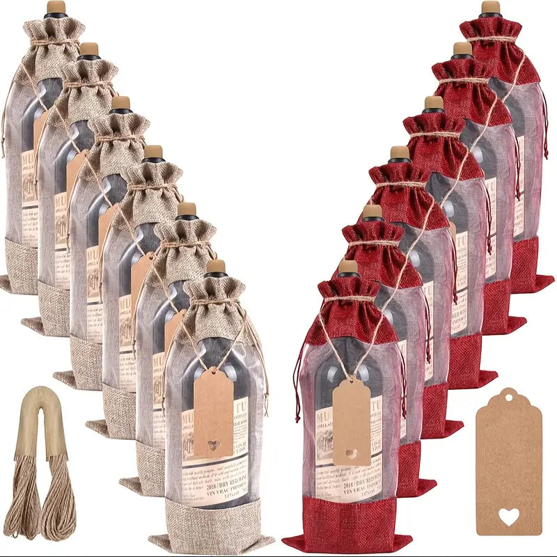 Wine Bag with Clear Window