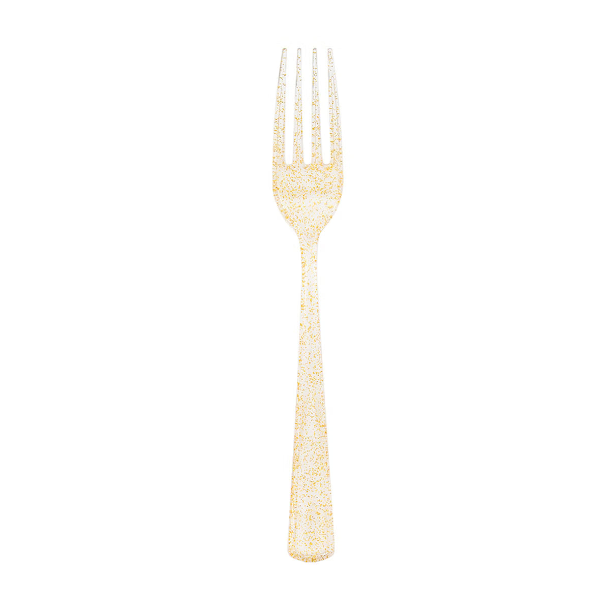 Gold Plastic Fork